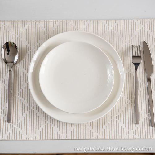 Waterproof Washable Anti-slip table placemat for restaurant